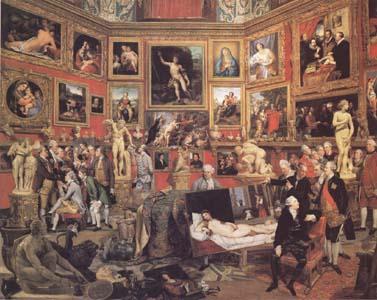 Johann Zoffany The Tribuna of the Uffizi (mk25)